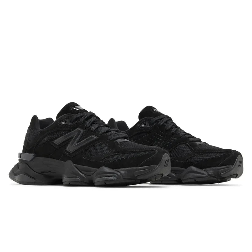 New Balance 9060 Triple Black Suede