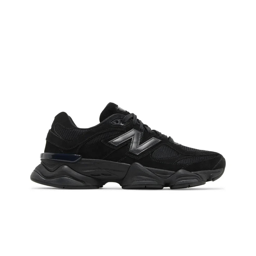New Balance 9060 Triple Black Suede