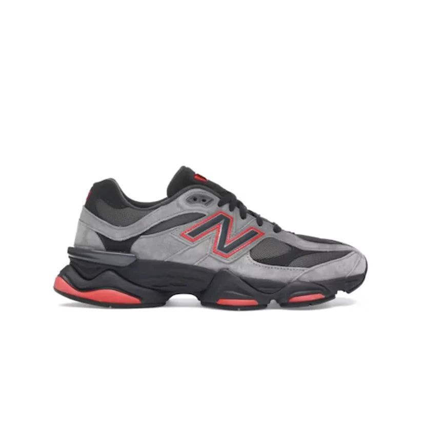 New Balance 9060 Grey Black Red JD Exclusive