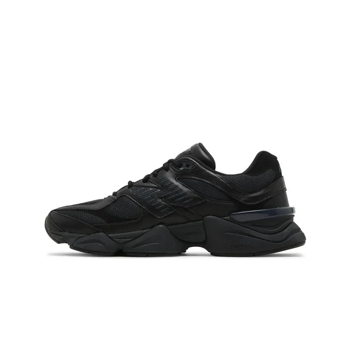 New Balance 9060 Triple Black Leather