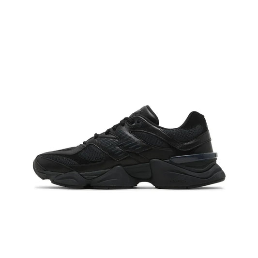 New Balance 9060 Triple Black Leather