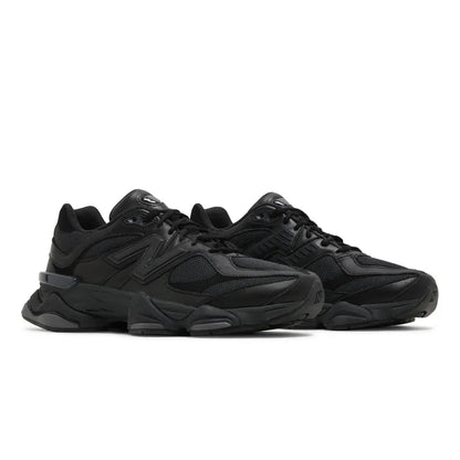 New Balance 9060 Triple Black Leather
